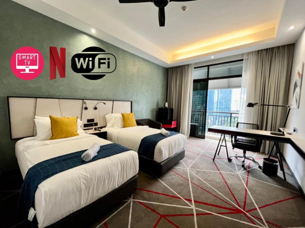 Ferienwohnung #16 M101 Dang Wangi Klcc View Pool By Livin Kuala Lumpur Exterior foto
